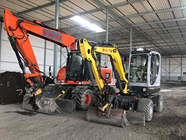 machineverhuur midi mini kraan
